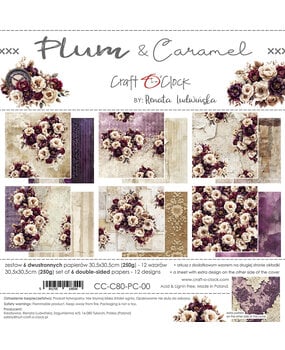 Craft O' Clock - Plum & Caramel 12 inch