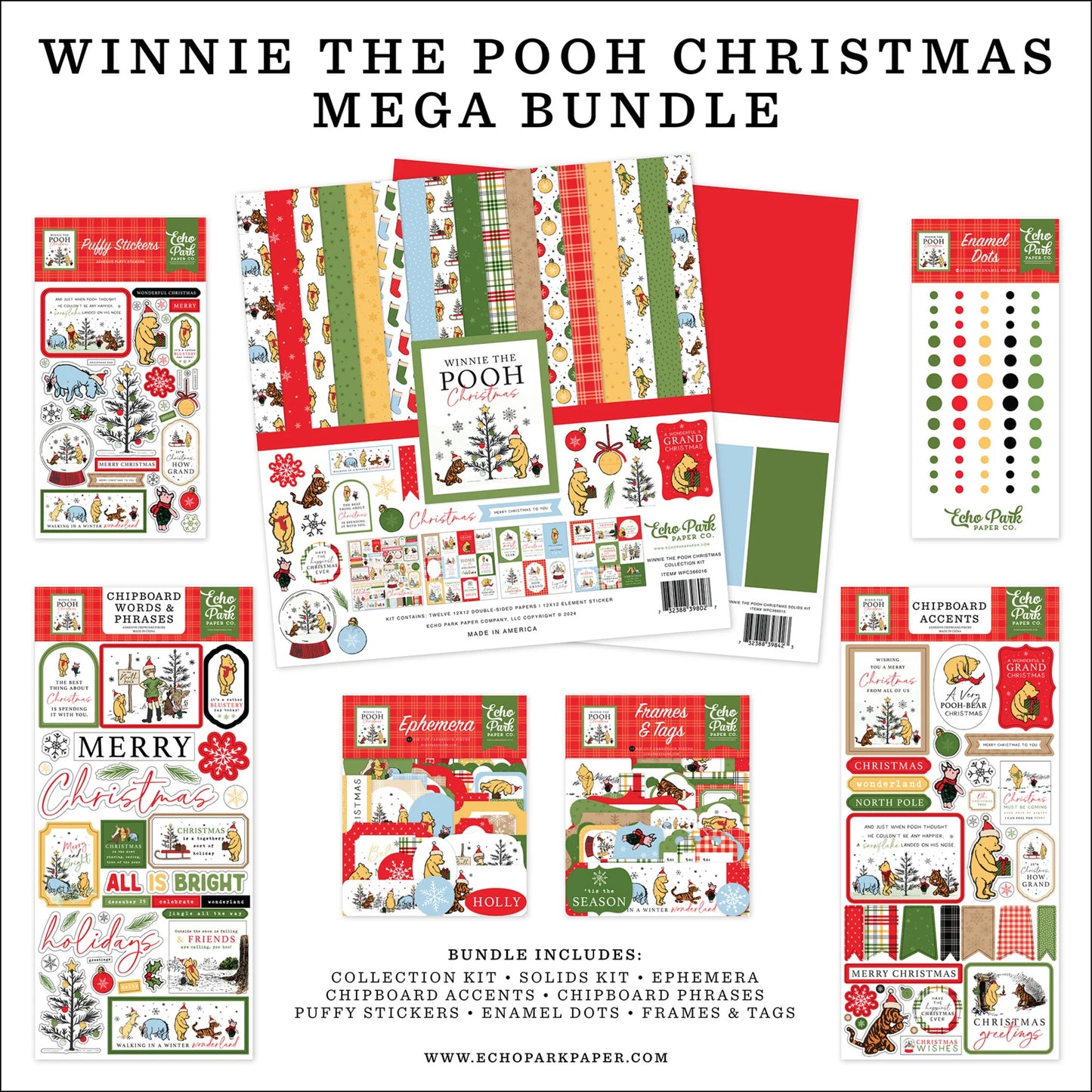 Echopark Winnie the Pooh Christmas mega bundle