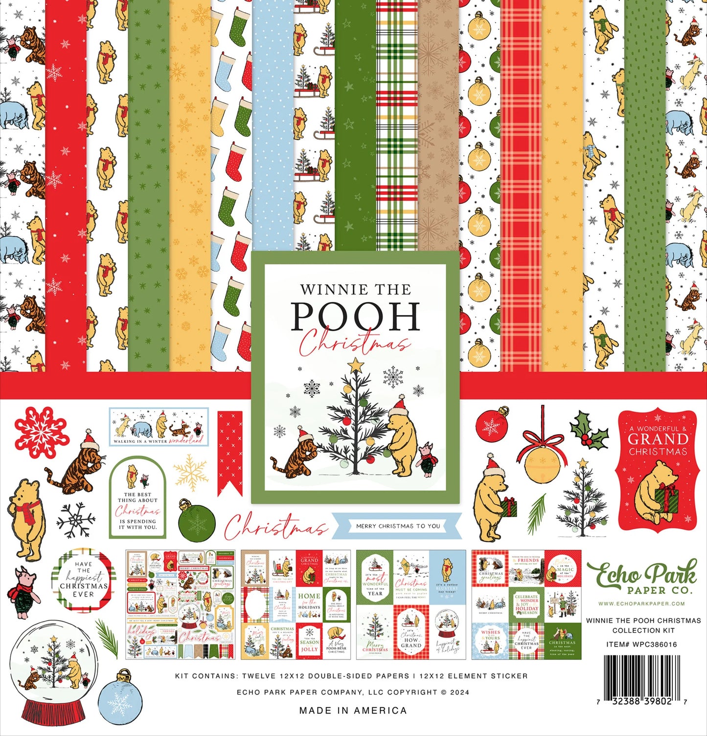 Echopark Winnie the Pooh Christmas mega bundle