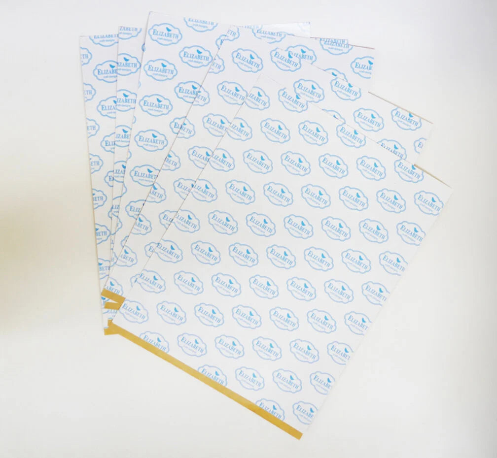 ECD clear dubbelzijdige plak sheets