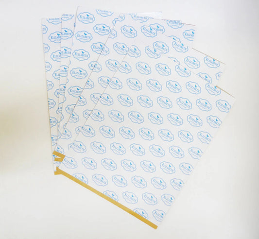 ECD clear double-sided adhesive sheets