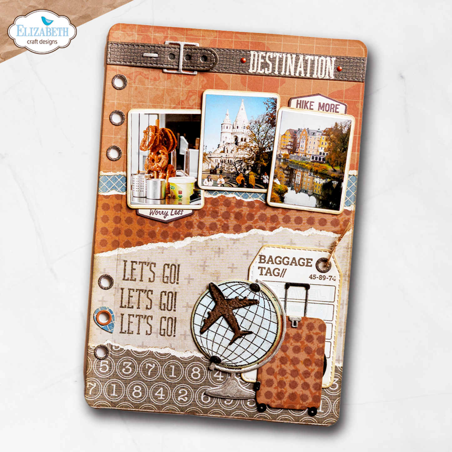 ECD die rounded travel Page