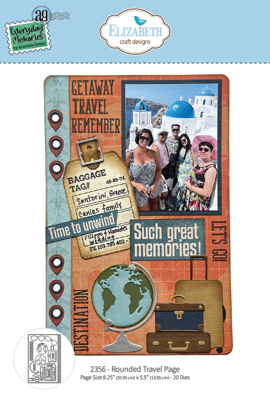 ECD die rounded travel Page
