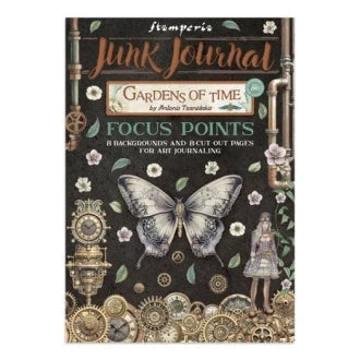 Stamperia - Gardens of Time - Junk Journal A5 Focus Points