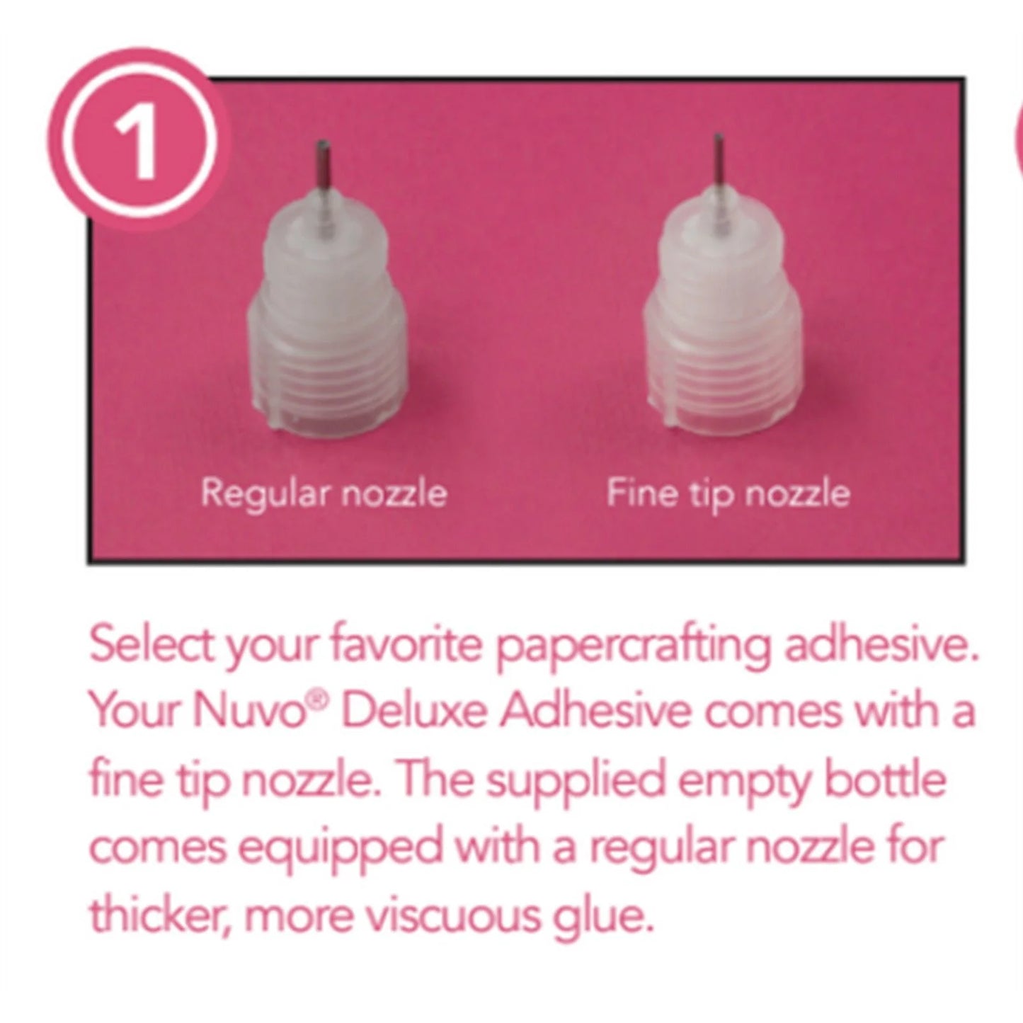 My Sweet Petunia Precision Glue Press