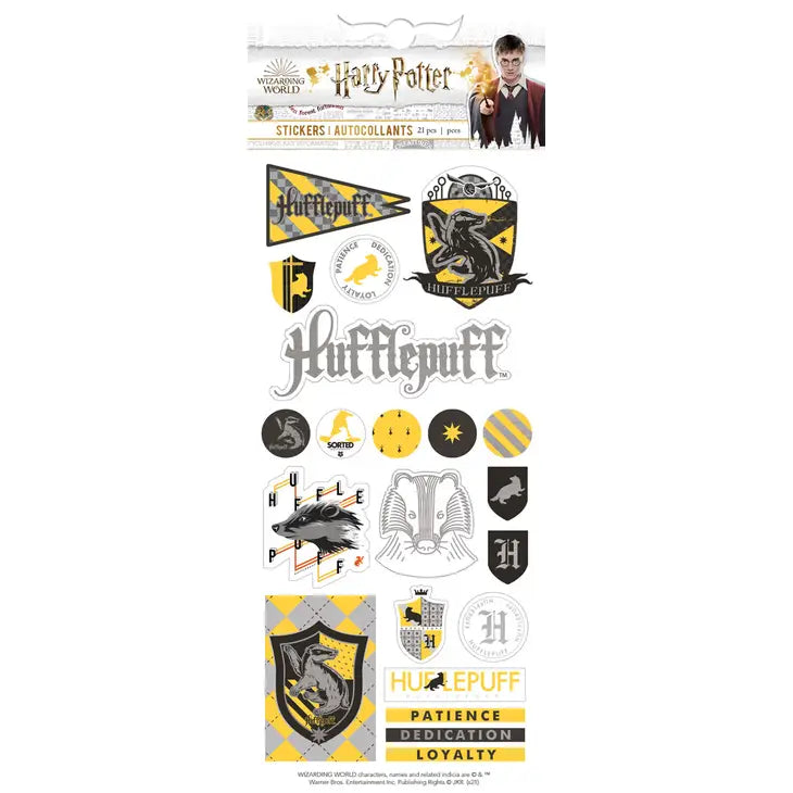 Harry Potter Hufflepuff scrap set