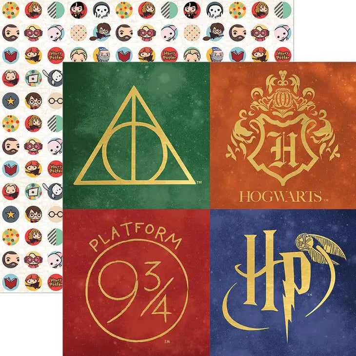 Harry Potter scrapbook paper set