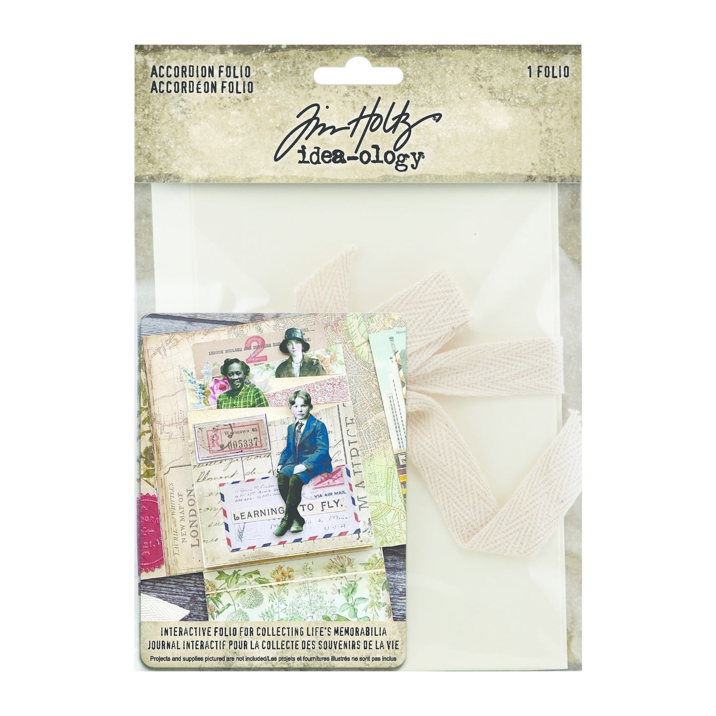 Idea-ology Tim Holtz Accordion folio