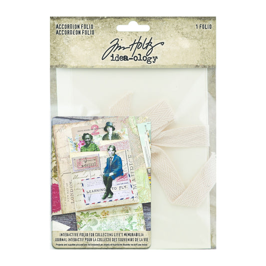 Idea-ology Tim Holtz Accordion folio