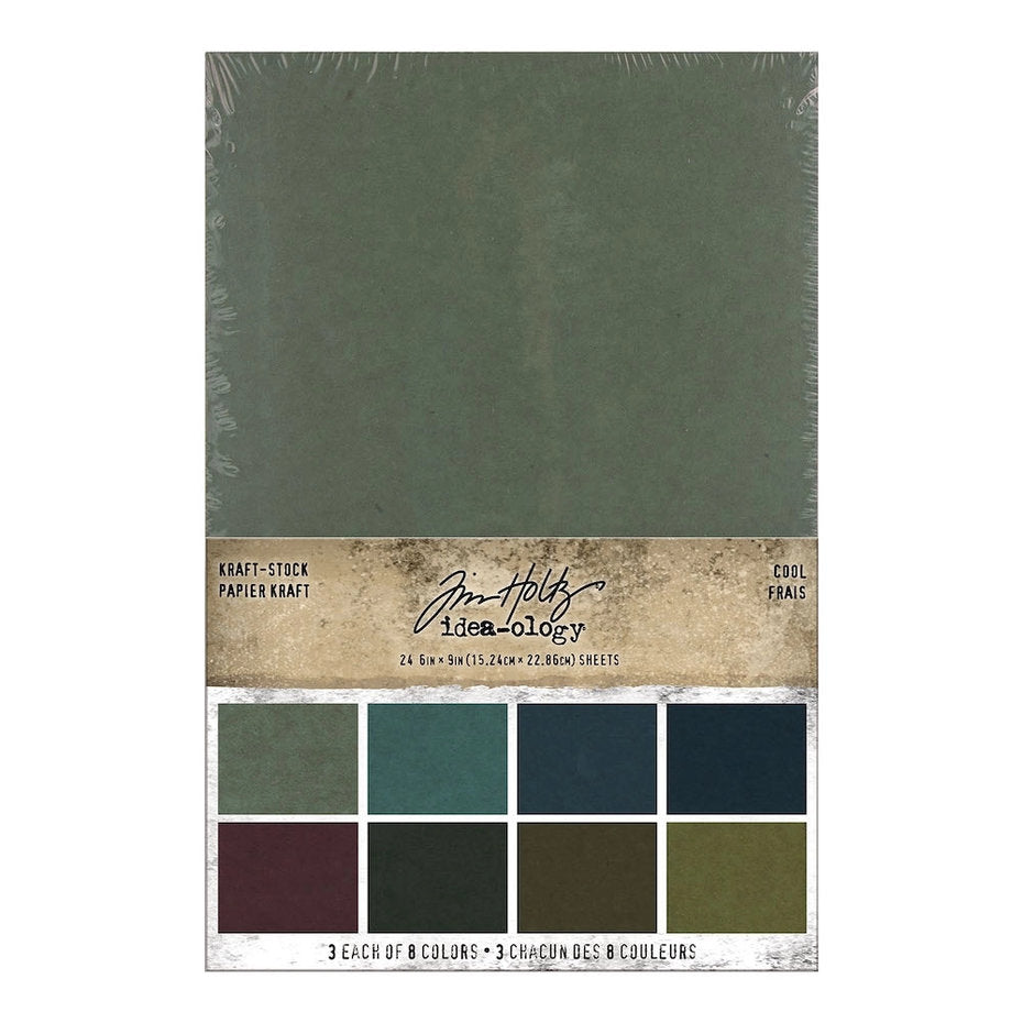 Ideaology Tim Holtz kraft-stock stack