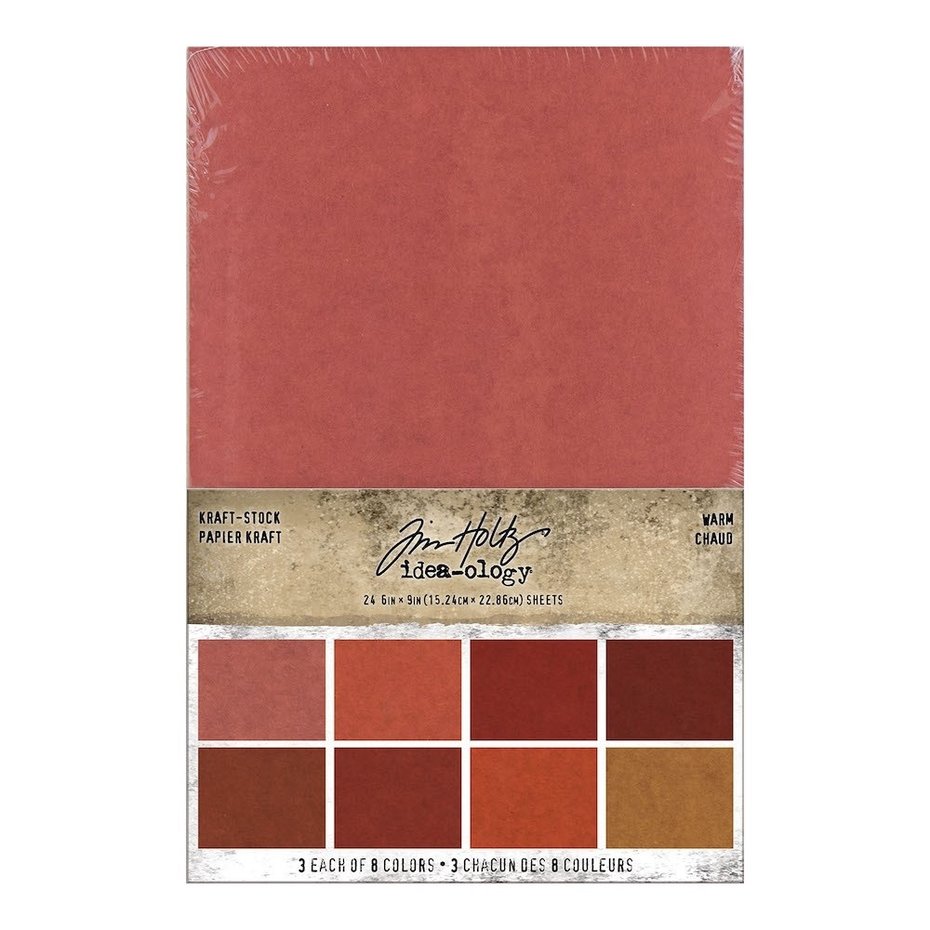 Ideaology Tim Holtz kraft-stock stack
