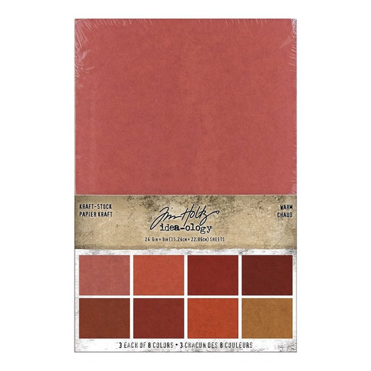 Ideaology Tim Holtz kraft-stock stack