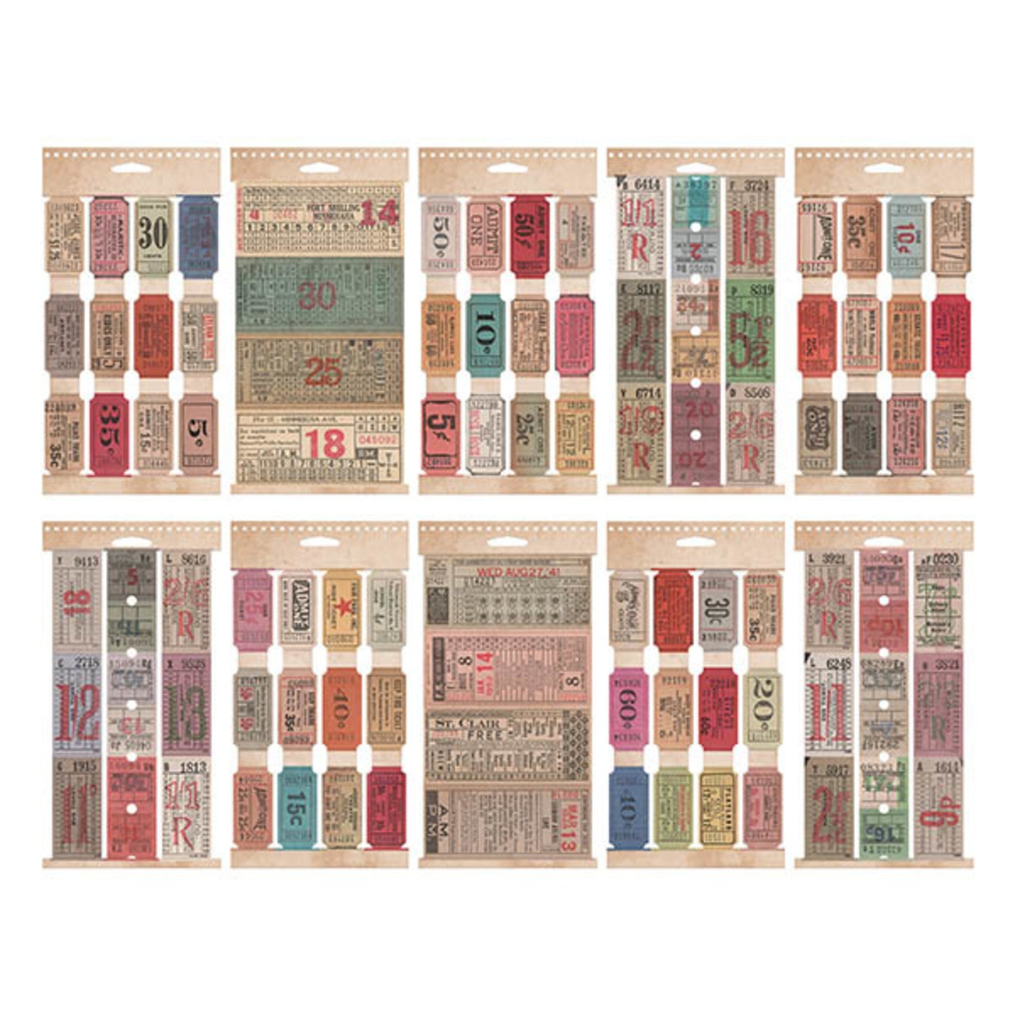 Idea-ology Tim Holtz ticket book