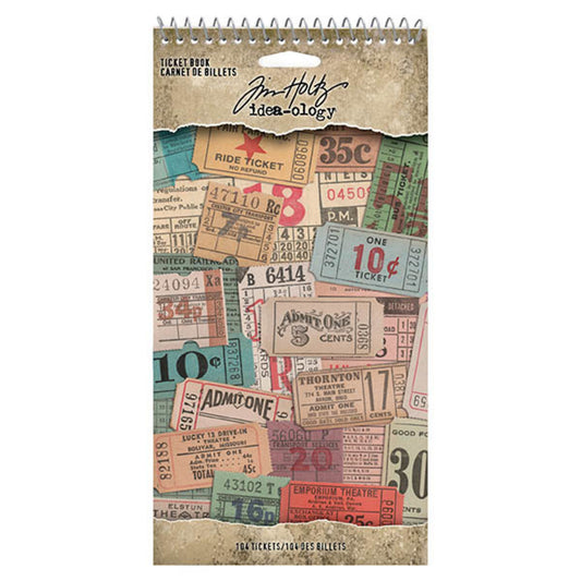 Idea-ology Tim Holtz ticket book