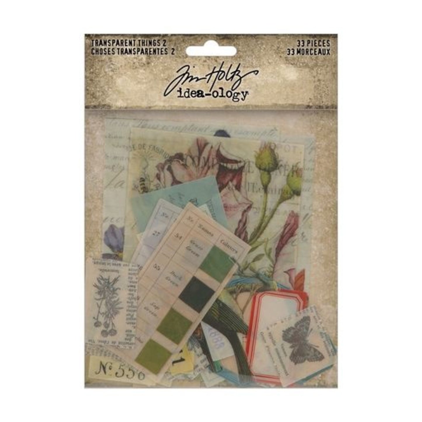 Idea-ology Tim Holtz transparent things 2
