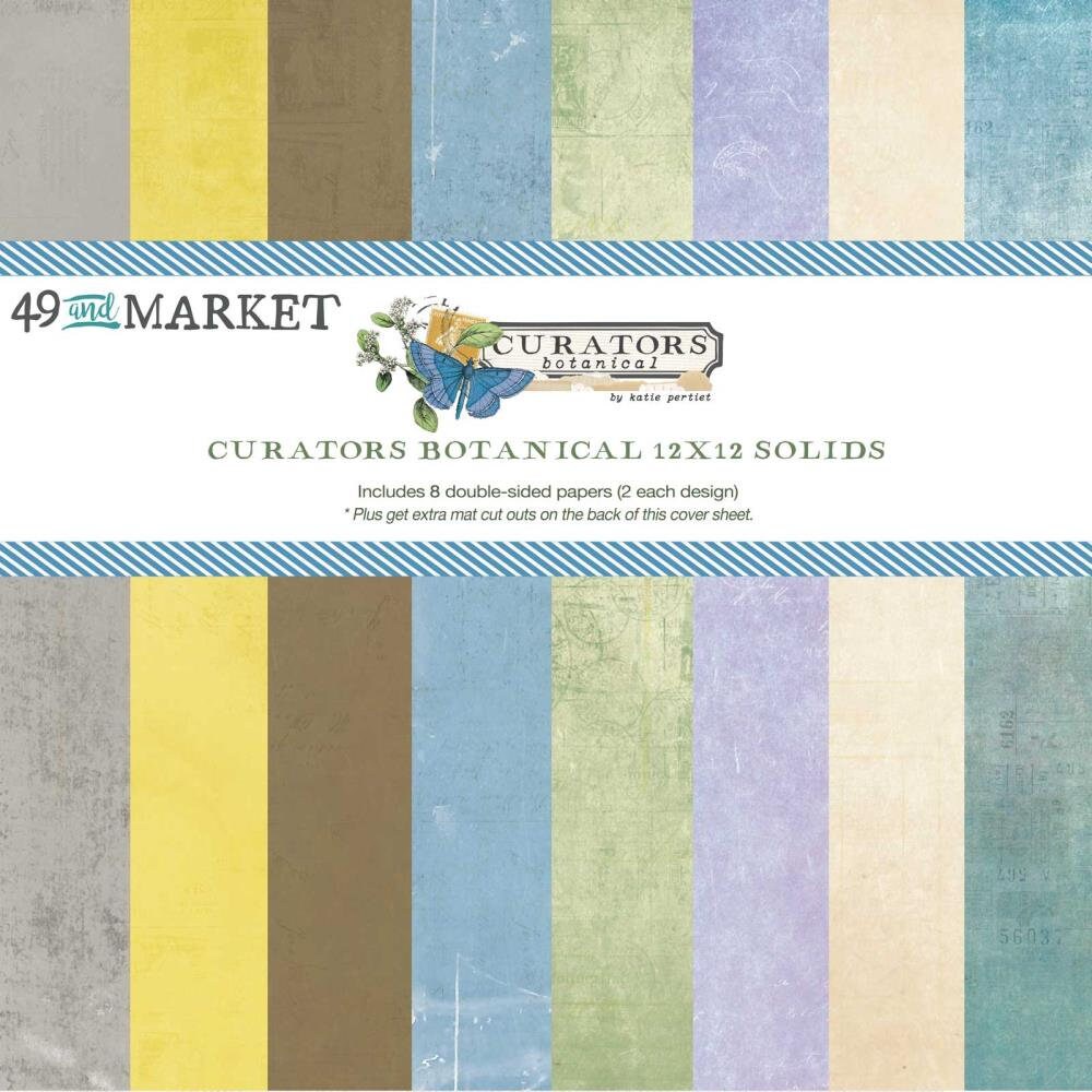 49 and Market - Curators Botanical 12x12 solids