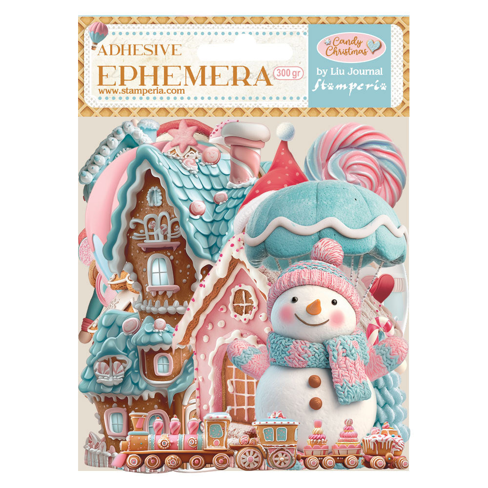 Stamperia - Ephemera Candy Christmas