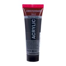 Talens -  Amsterdam acrylverf 20 ml metallic zwart