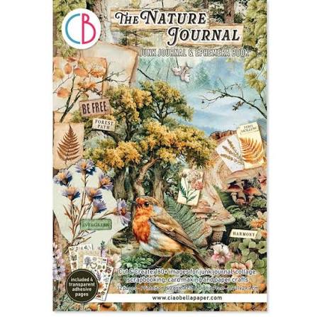 Ciao Bella - The Nature Journal -  Junk Journal & Ephemera Book