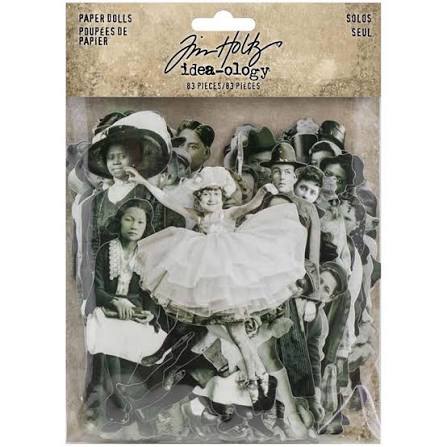 Idea-ology Tim Holtz Paper Dolls Solos