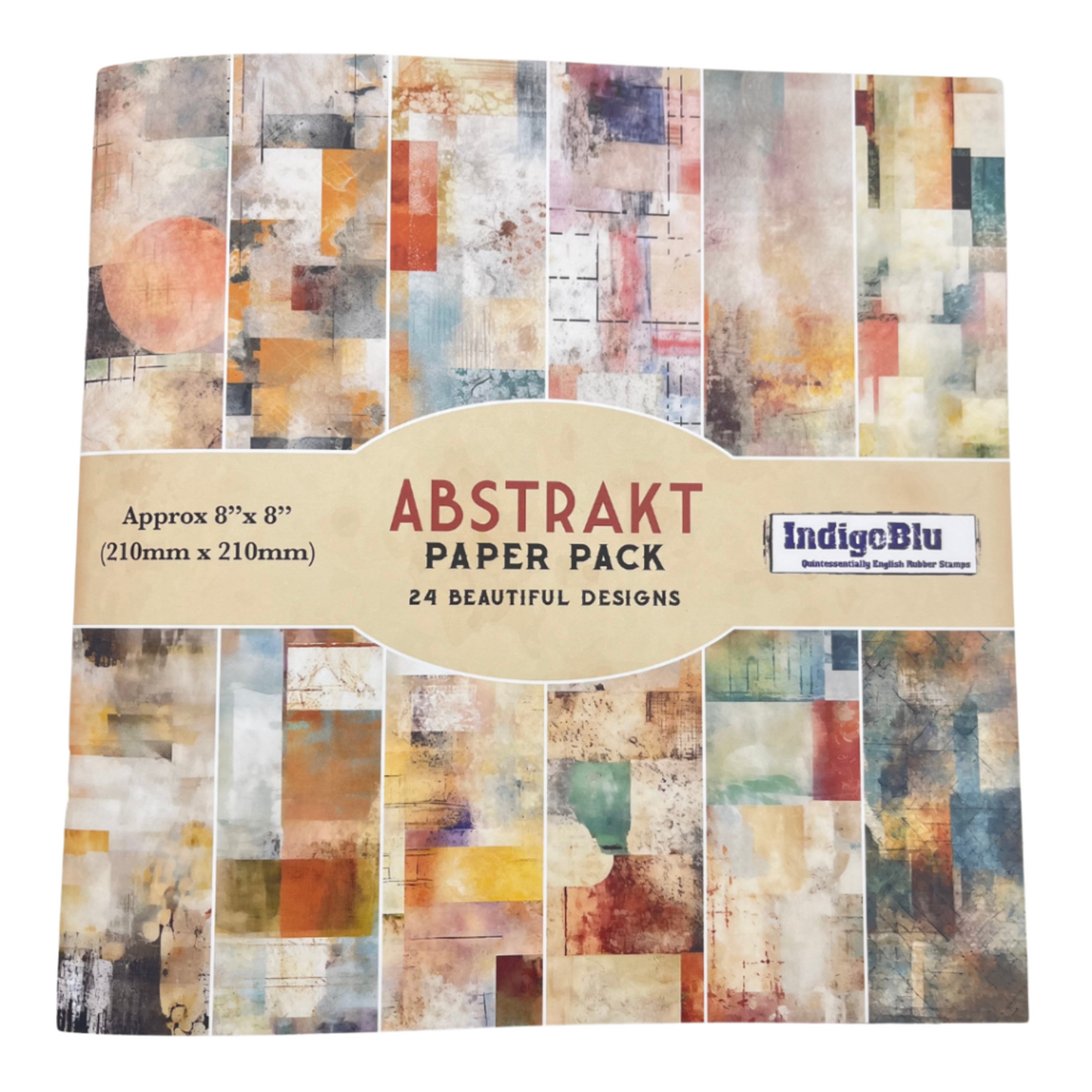 IndigoBlu - Abstrakt 8x8 inch paper book
