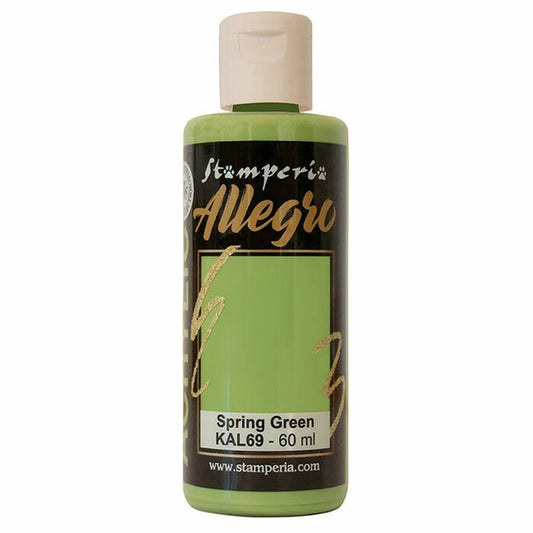 Stamperia Allegro Acrylverf Spring Green 60 ml