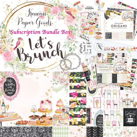 Memory Place - Kawai Paper Goods Let's Brunch Vol.1 Bundle