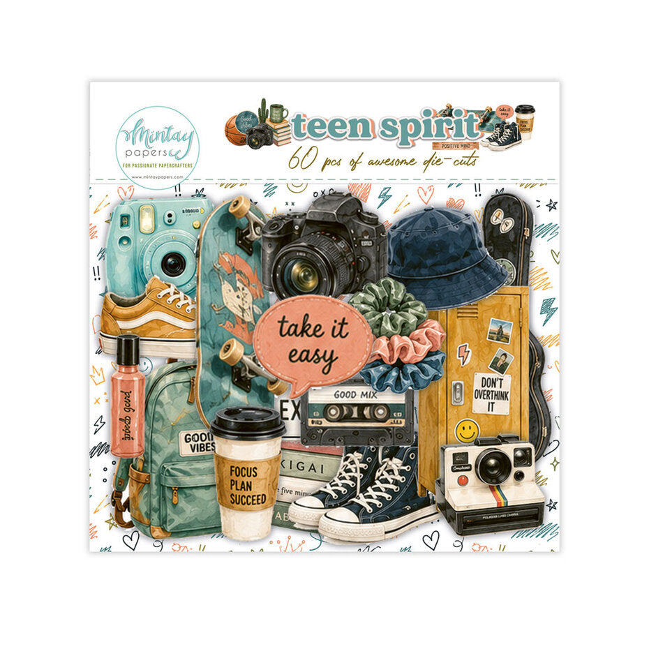 Mintay Papers - Teen Spirit Paper Die-Cuts (60pcs)