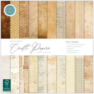 Craft Consortium - Paper pad - Old Ledger