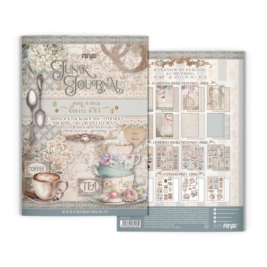 Papers For You junkjournal Home deco  Coffee and tea