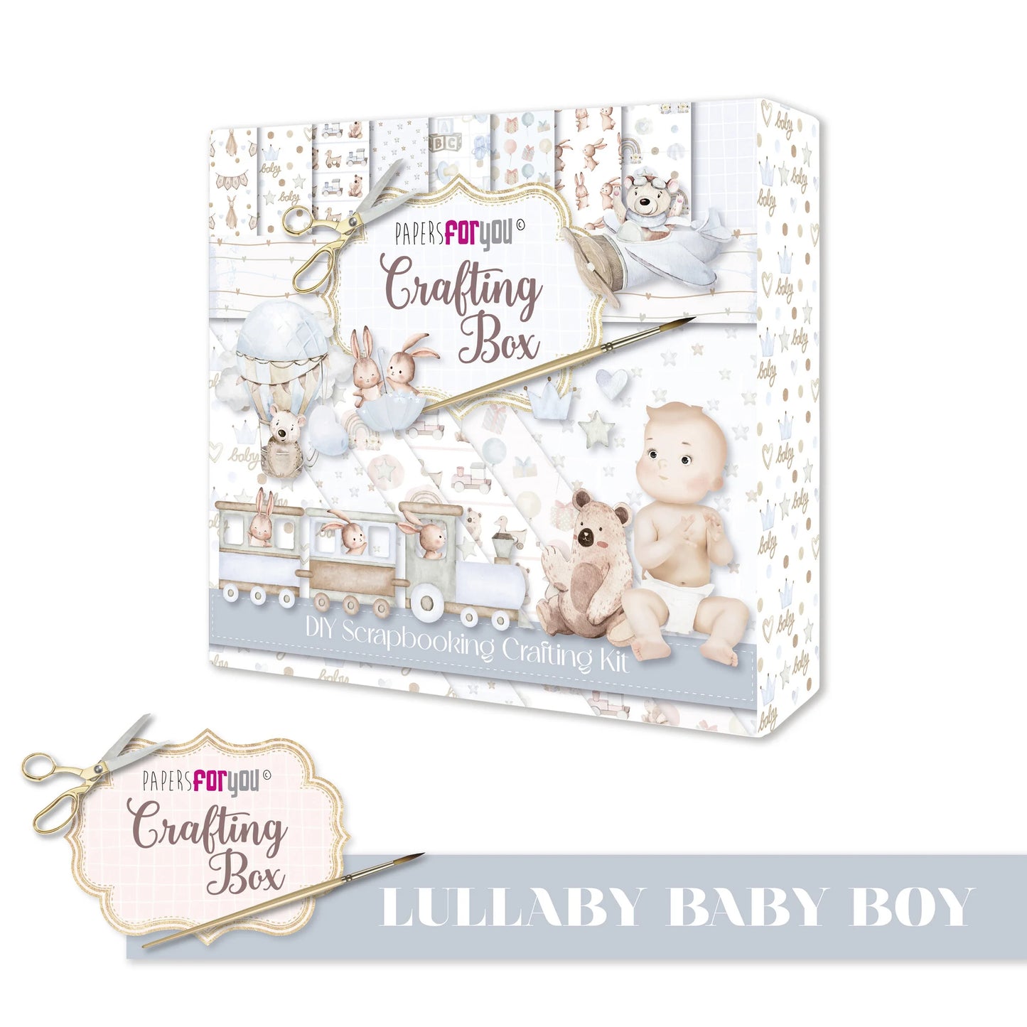 Papiere für Sie Box Lullaby Baby Boy