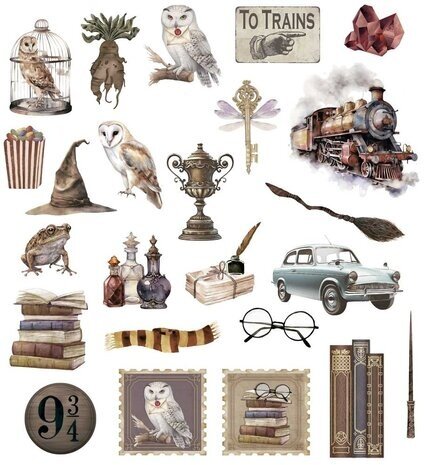 Papers for You - Wizarding Adventure II - Set Die Cuts