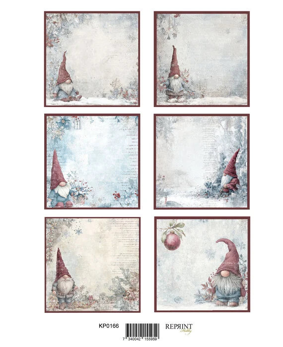 Reprint Christmas A4 cut outs