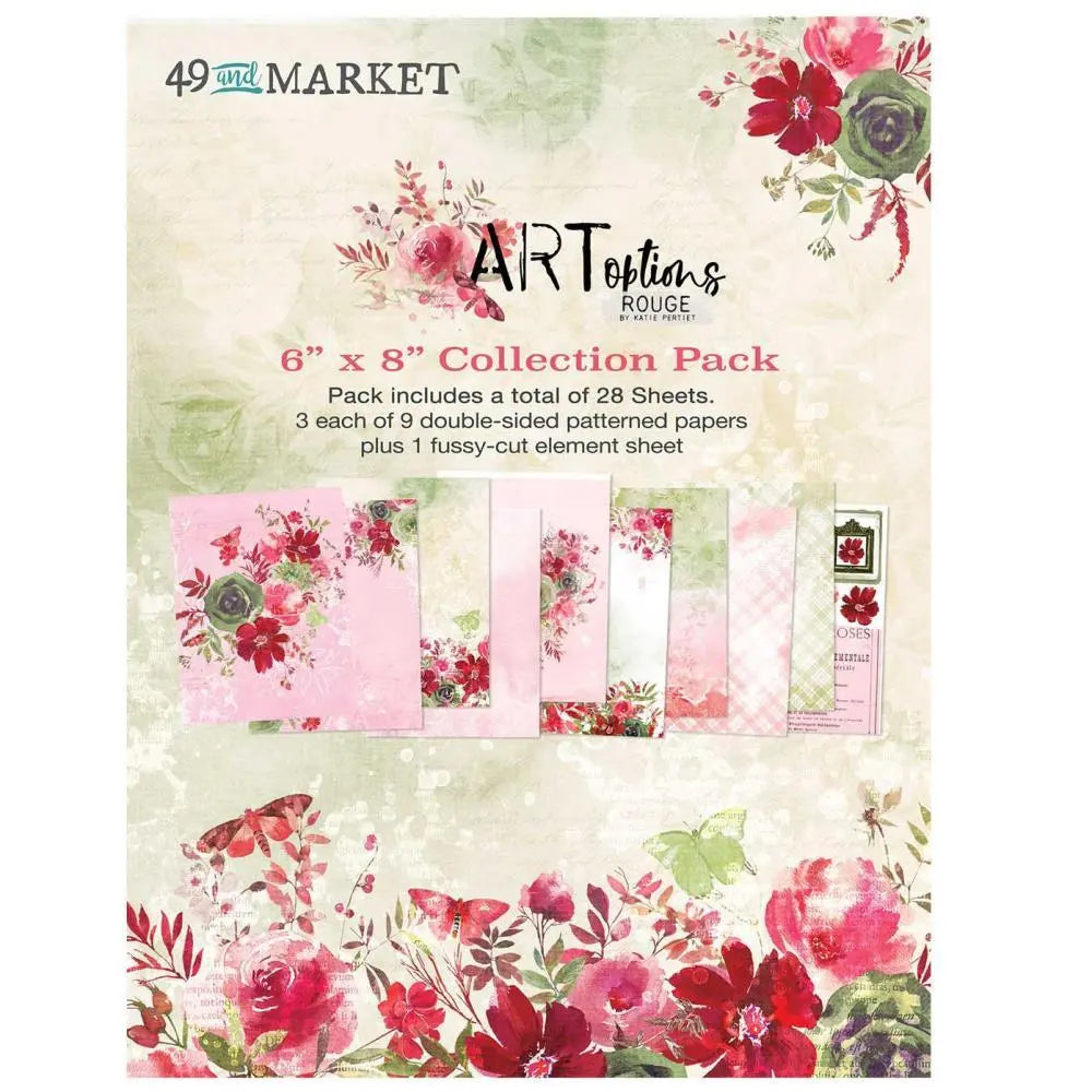 49 and Market - Artoptions Rouge - 6x8 Collection Pack