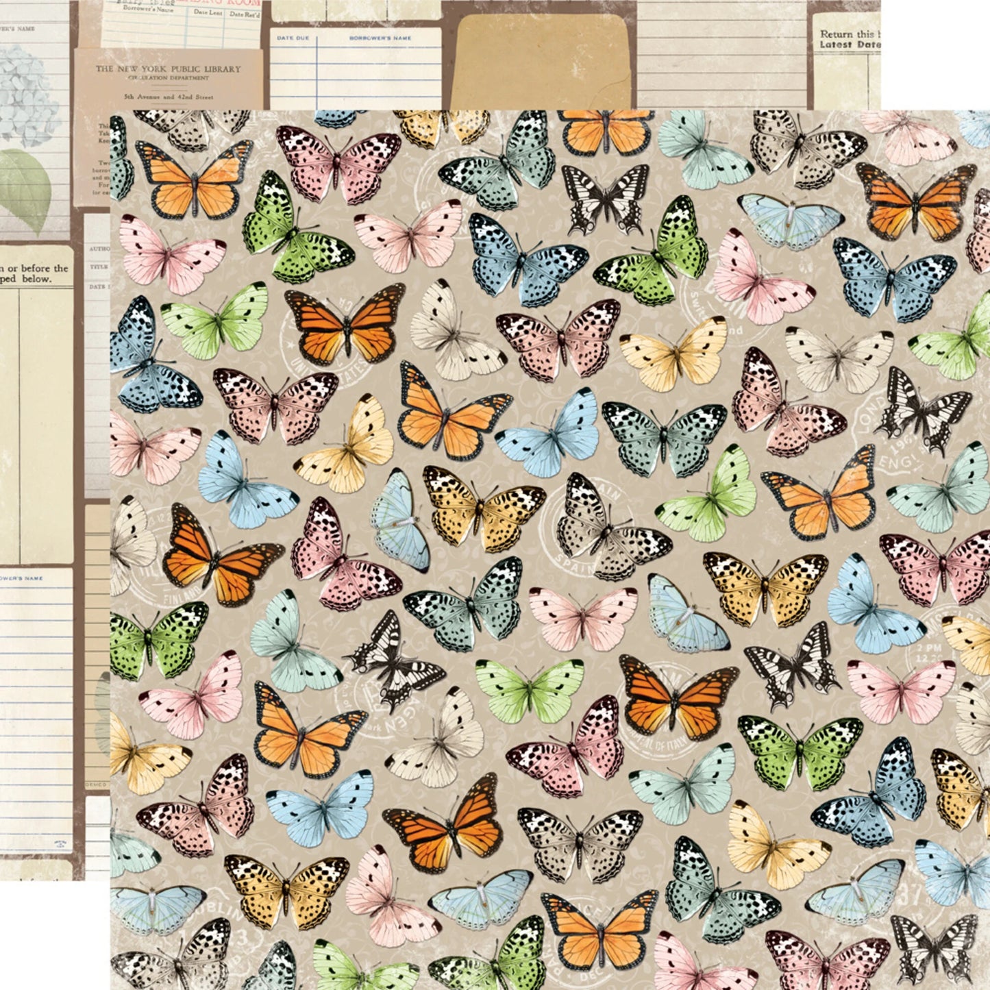 Simple Stories vintage Junk drawer collection kit