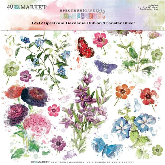 49 and Markets - Rub Ons - Spectrum Gardenia