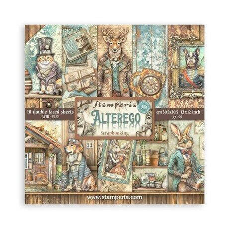 Stamperia - Alterego 12 x 12 inch double faced