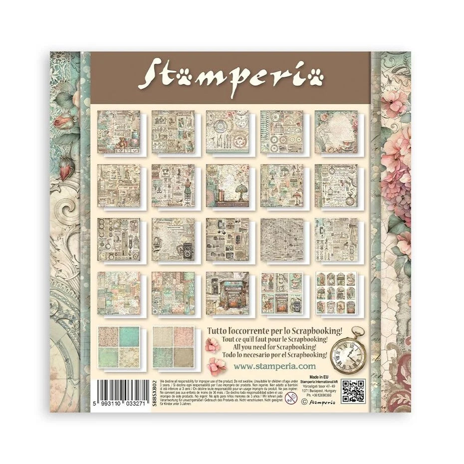 Stamperia Brocante papierset