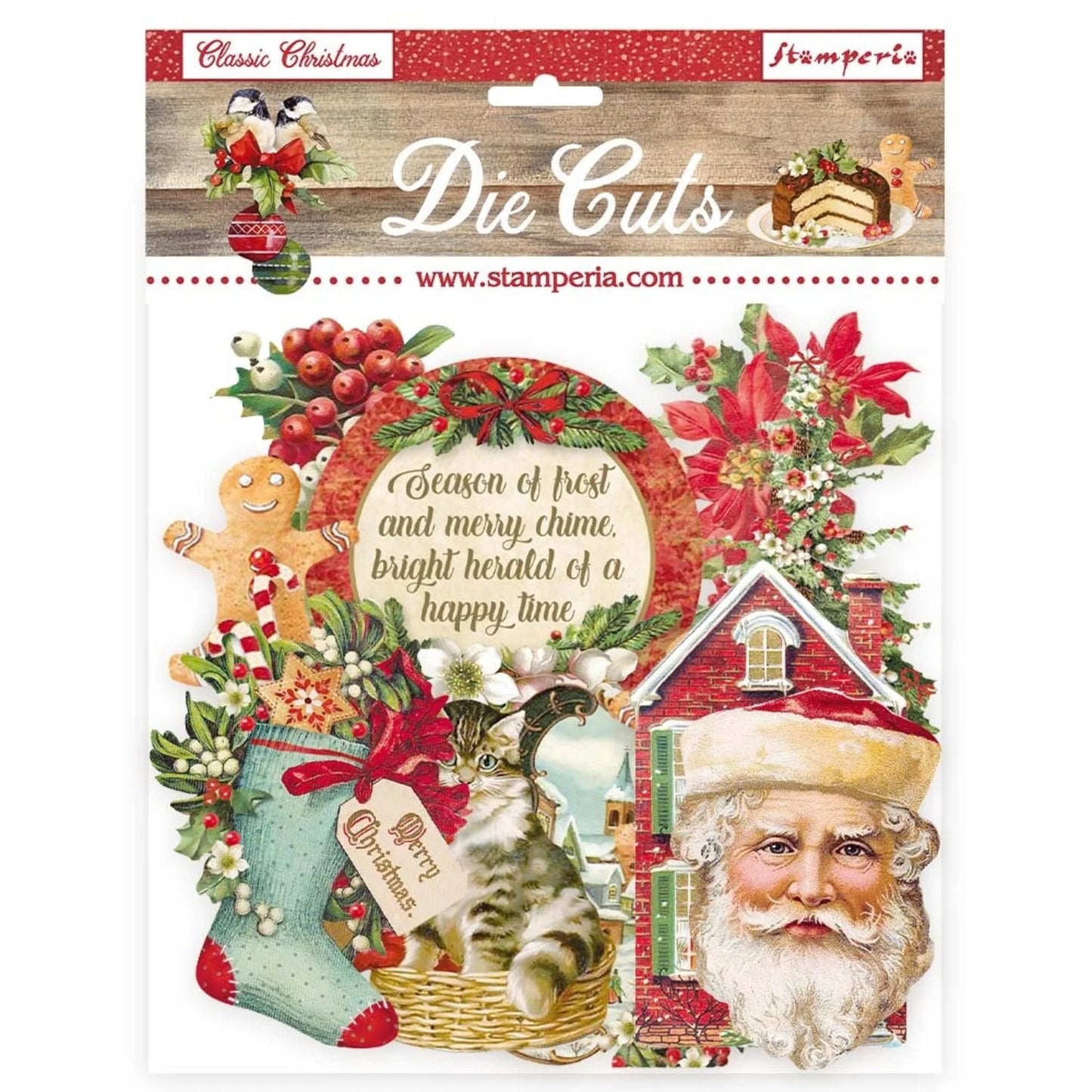 Stamperia -  Classic Christmas - Die Cuts