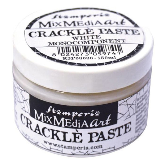 Stamperia - Cracklé paste white monocomponent 150 ml