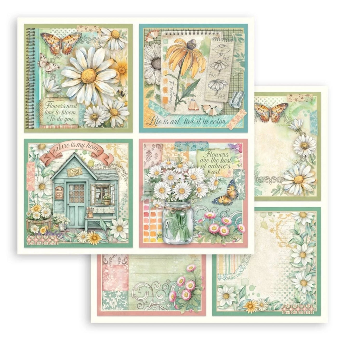 Stamperia Daisy Art papier