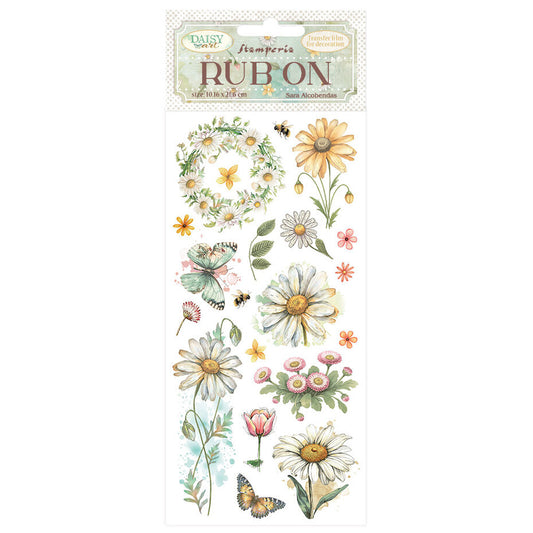 Stamperia Daisy Art rub-ons