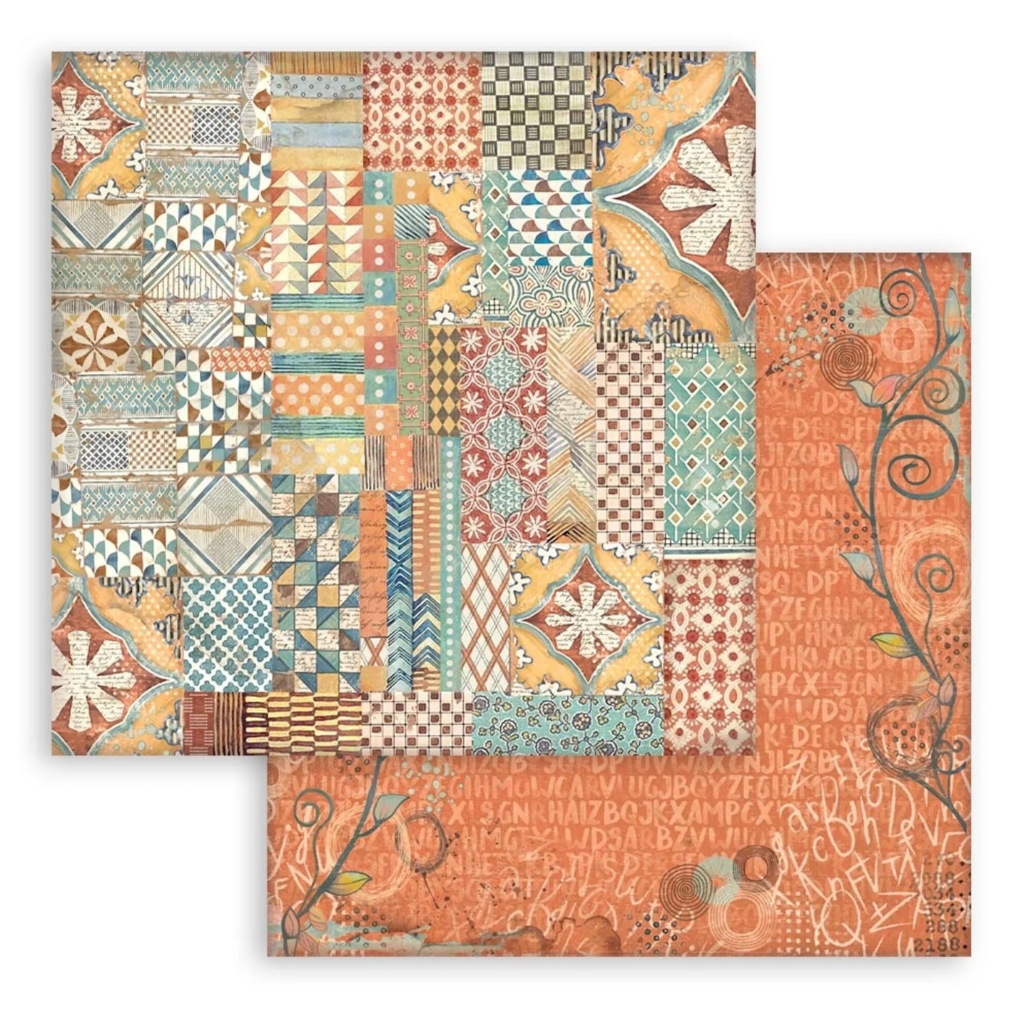 Stamperia Furry friends background paper