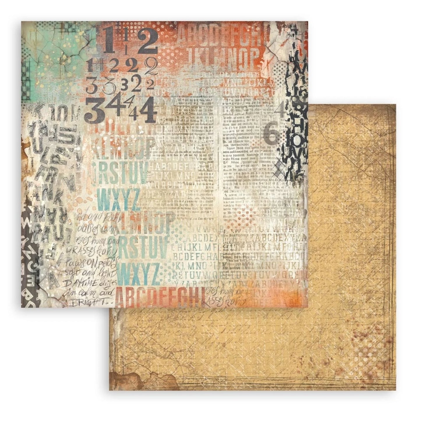 Stamperia Furry friends background paper