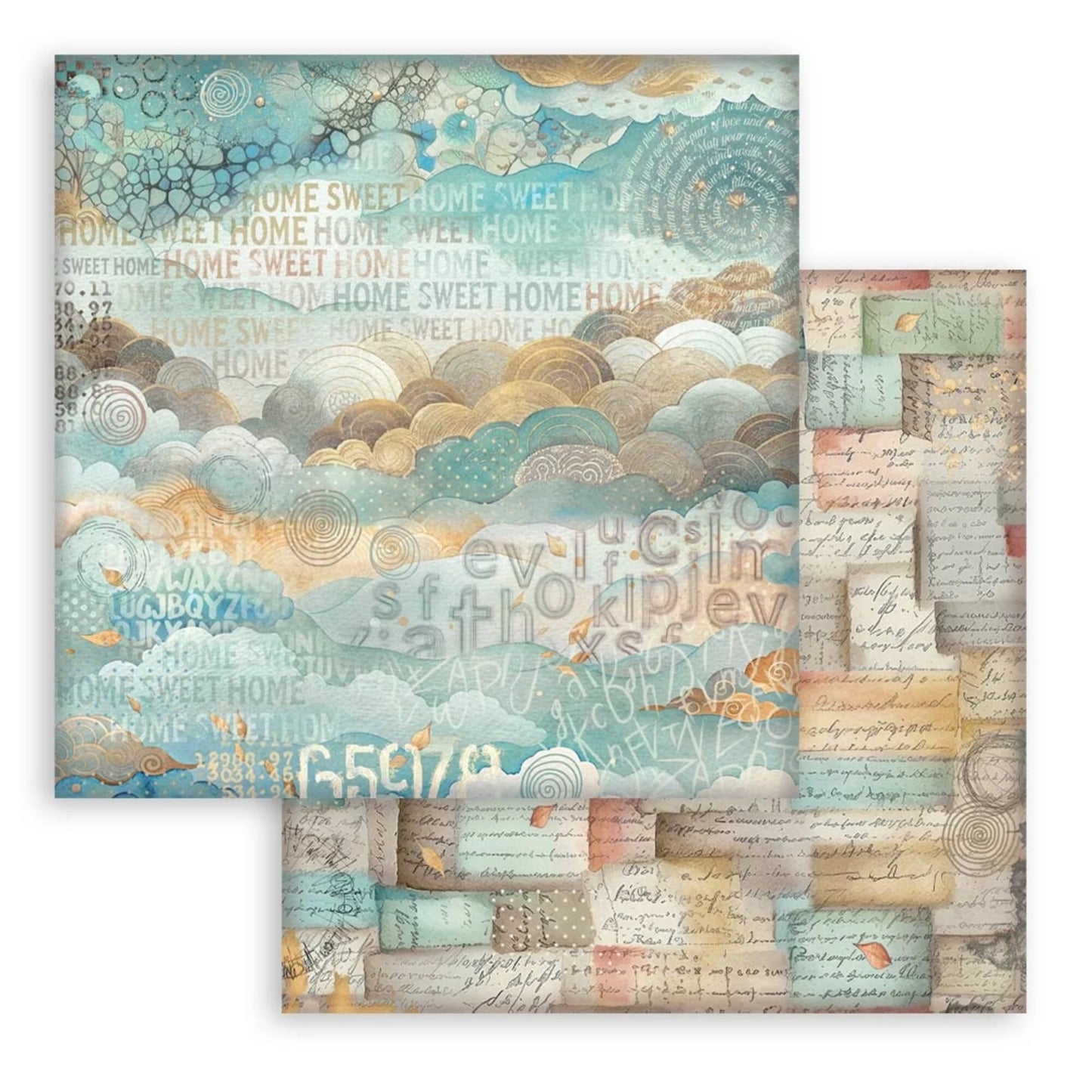 Stamperia Furry friends background paper