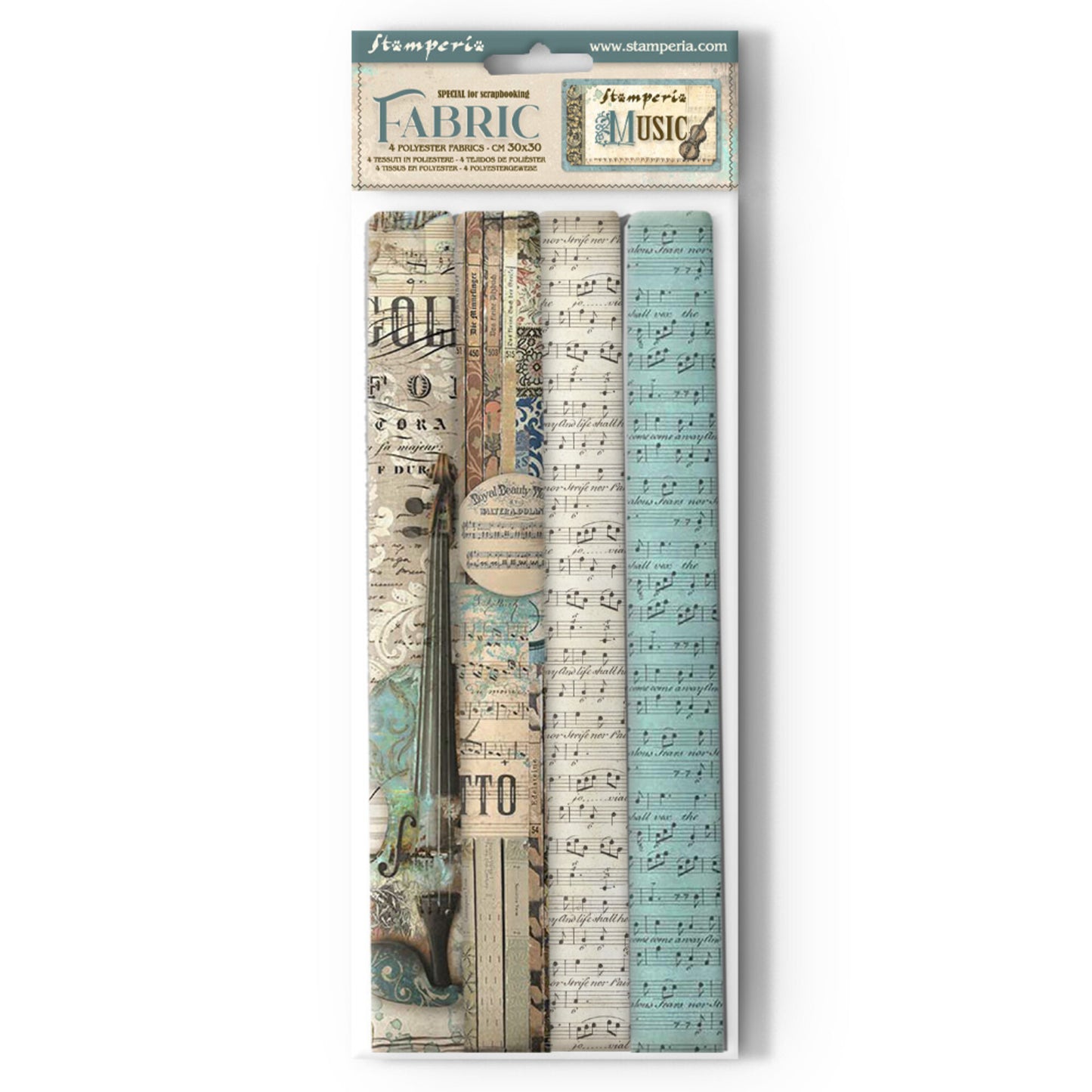 Stamperia - Music - Fabric