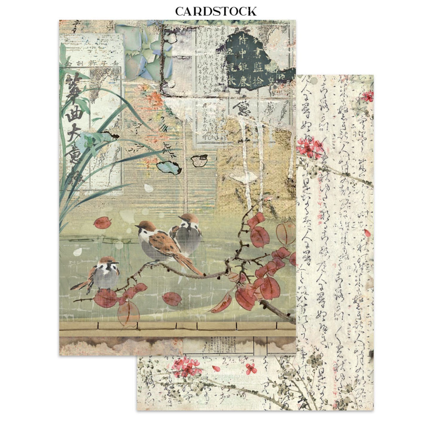 Stamperia Oriental Garden junkjournal A5