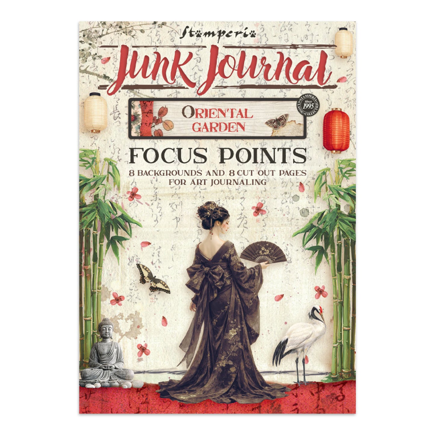 Stamperia Oriental Garden junkjournal A5