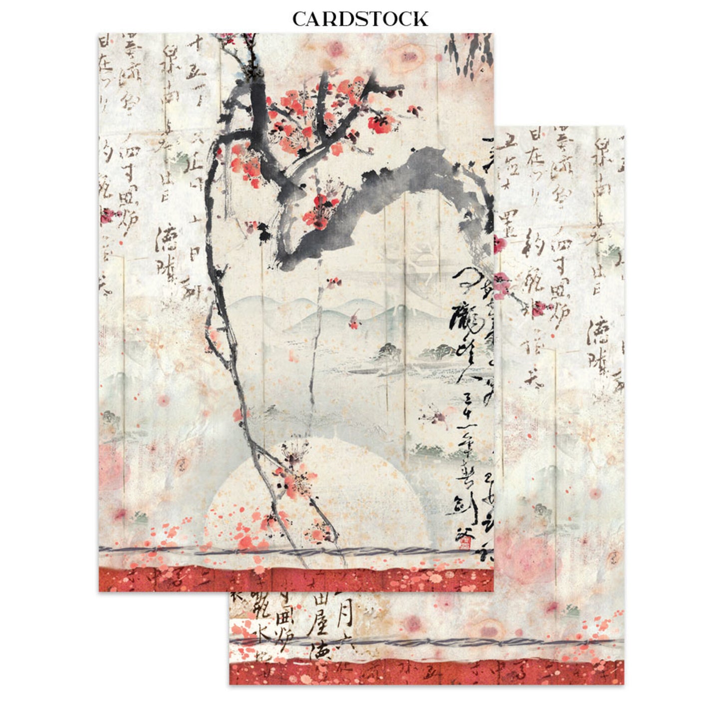 Stamperia Oriental gardan Junk journal