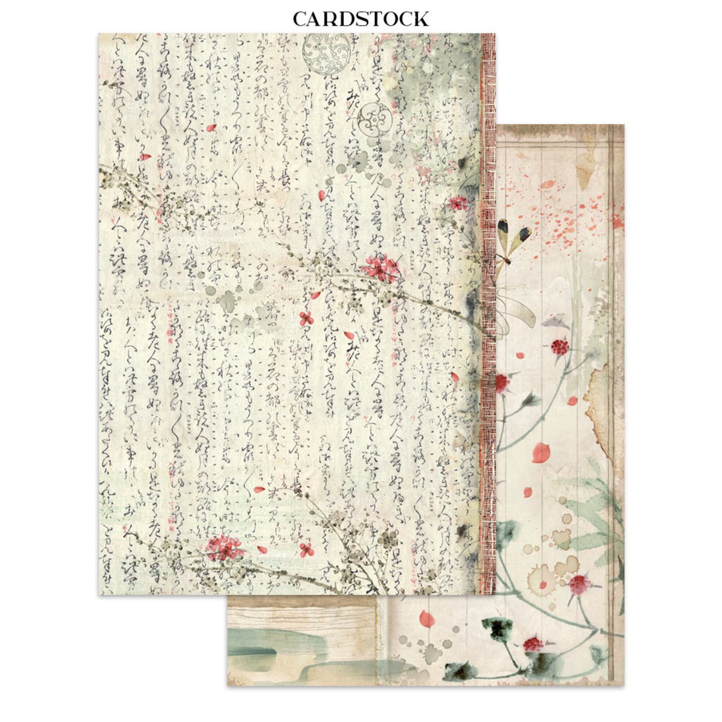 Stamperia Oriental gardan Junk journal